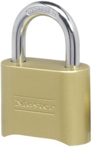 Master Lock 175D Locker Lock Set Your Own Combination Padlock