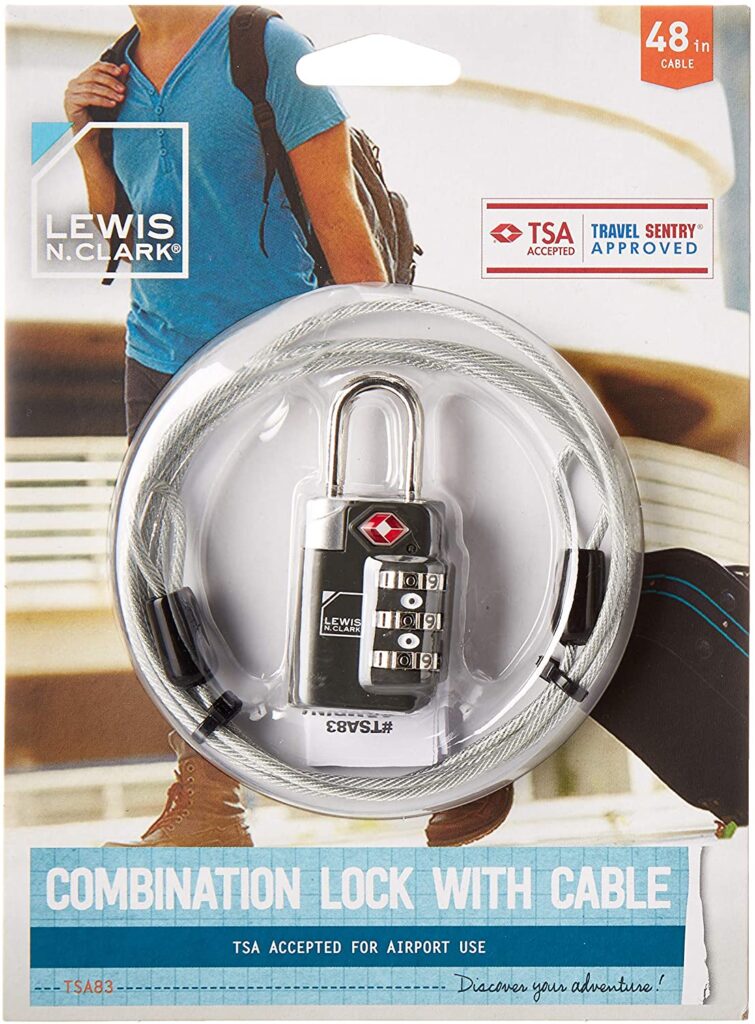 TSA-Accepted Luggage Locks with TravelSentry